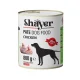کنسرو سگ شایر پته ای طعم مرغ 800 گرم Shayer Chicken Dog Food 800g
