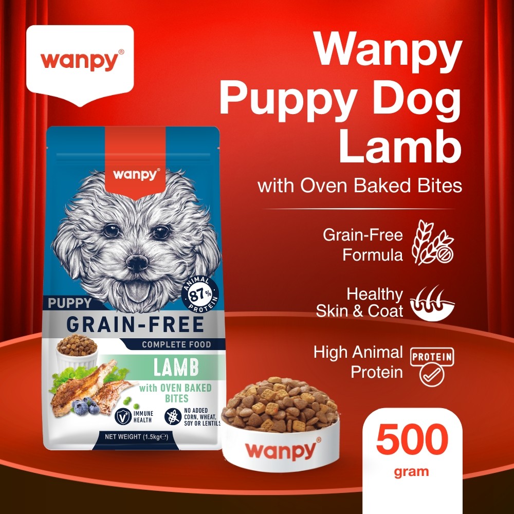 Wanpy Part II - Wanpy Dog Dry Puppy Lamb_1,5 kg