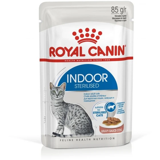 پوچ گربه عقیم شده ایندور رویال کنین وزن ۸۵ گرم Royal canin Indoor sterilised 85 g