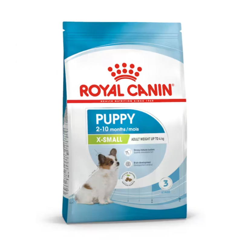 غذای خشک توله سگ نژاد کوچک رویال کنین Royal Canin X-small Puppy